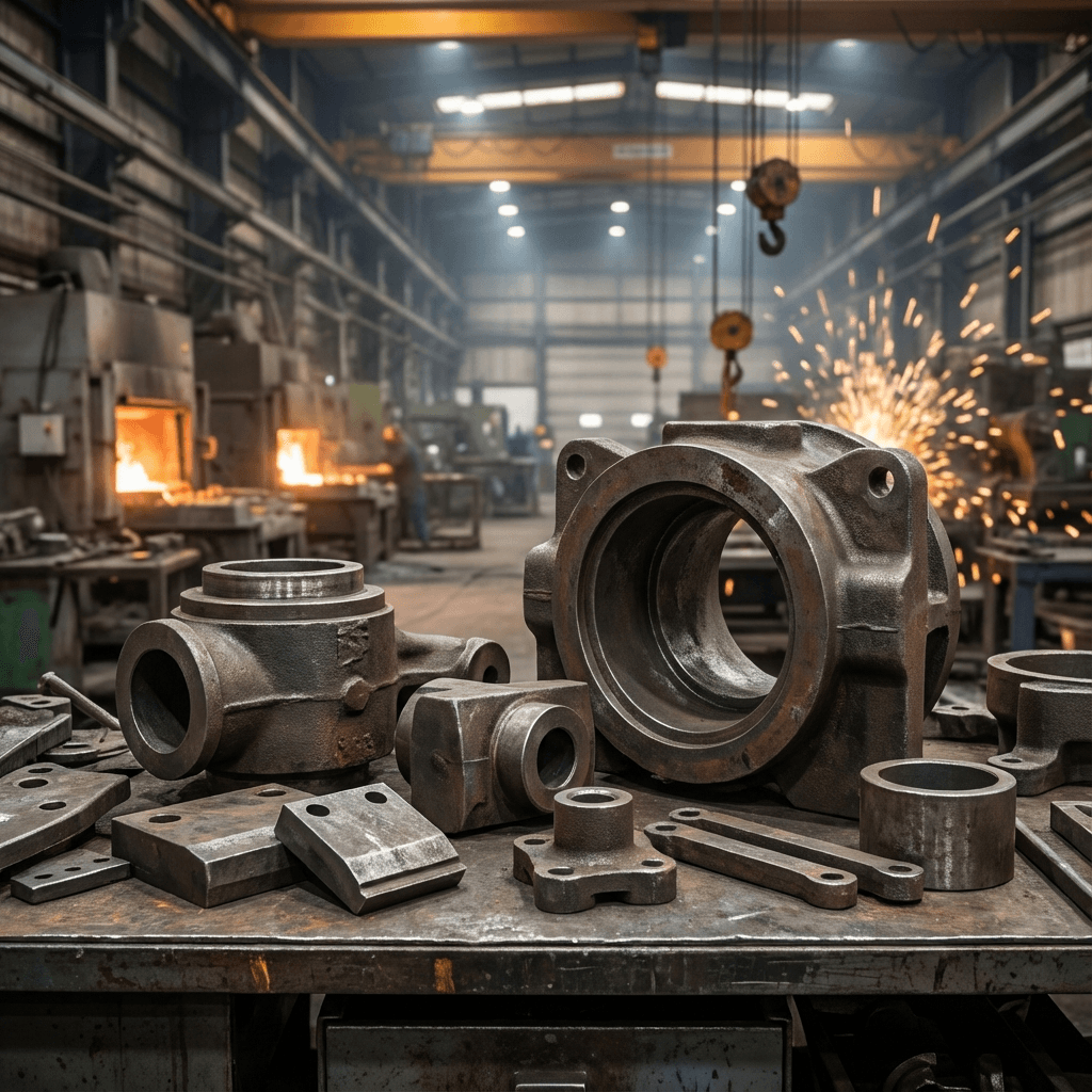 Verschleißteile - grey iron casing parts manufactured in Konya Turkey
